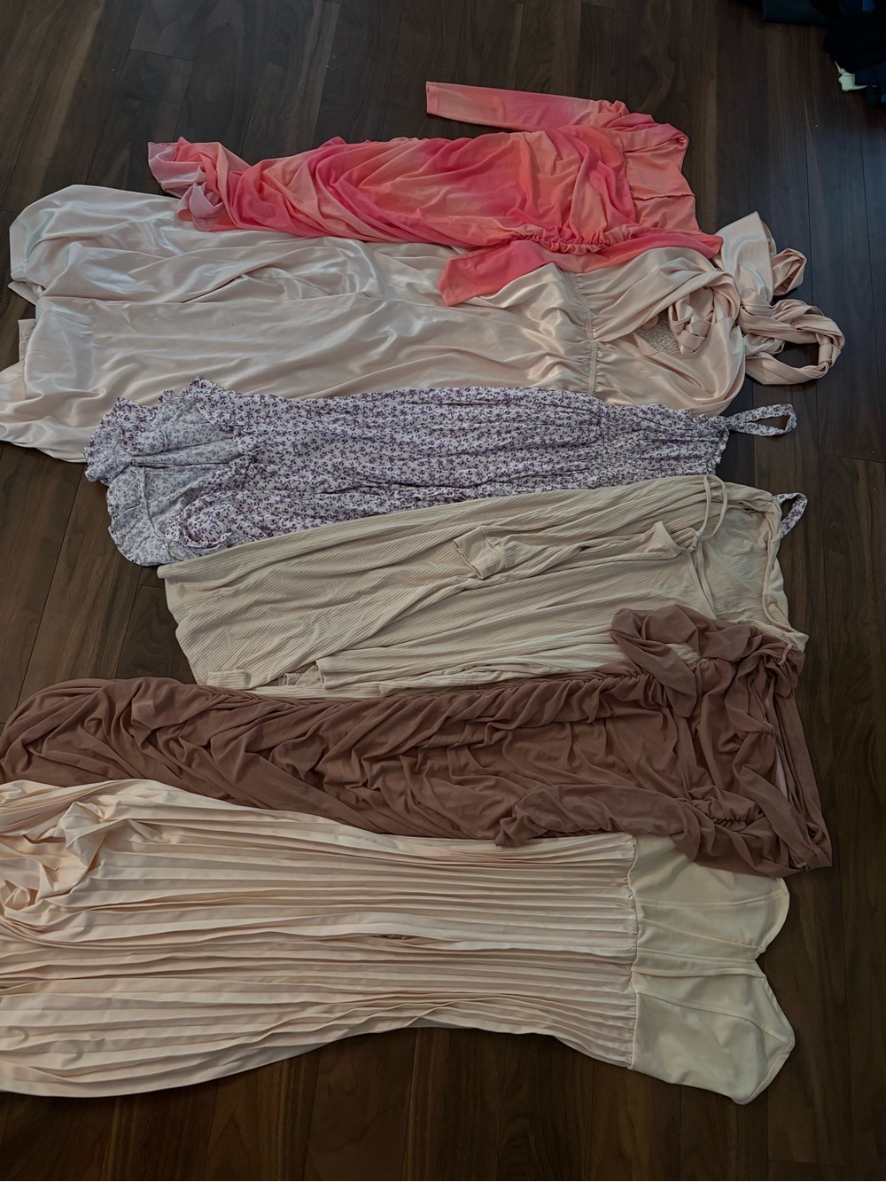 🤍Adorable Mixed Maternity Maxi Dress Lot -